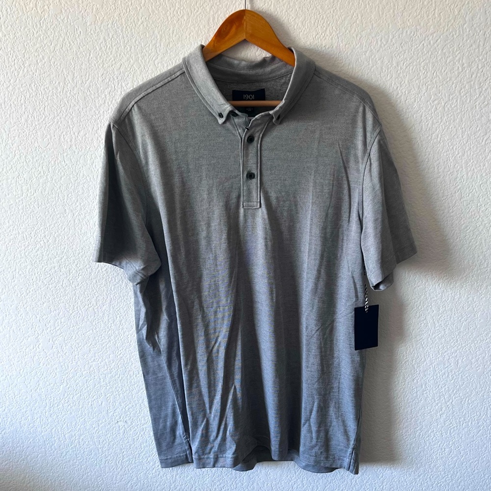 1901 gray polo